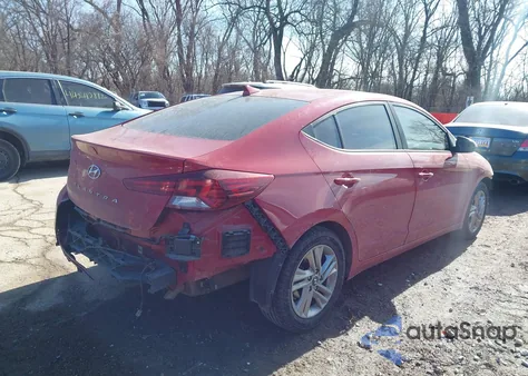 2019 Hyundai Elantra Sel z USA, uszkodzony, nr VIN KMHD84LF7KU767045